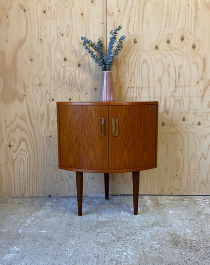 Retro GPlan Fresco Corner Cabinet on Wooden Tapered Legs