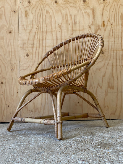 Vintage Bamboo Chair