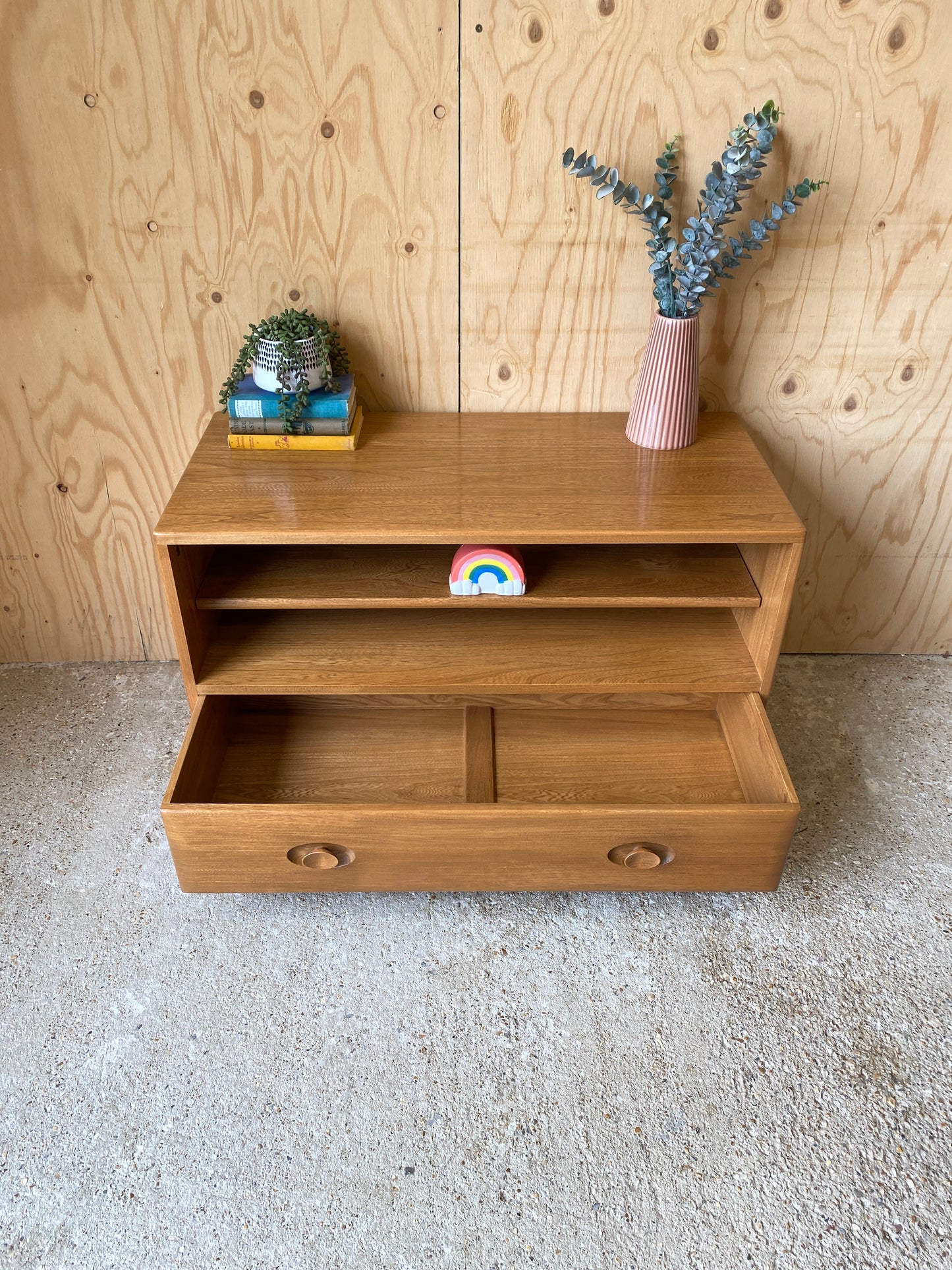 Retro Ercol TV Stand