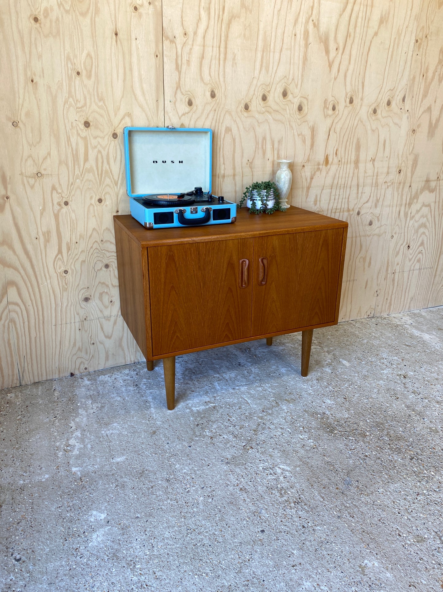 Vintage Retro GPlan Fresco Sideboard on Wooden Tapered Legs