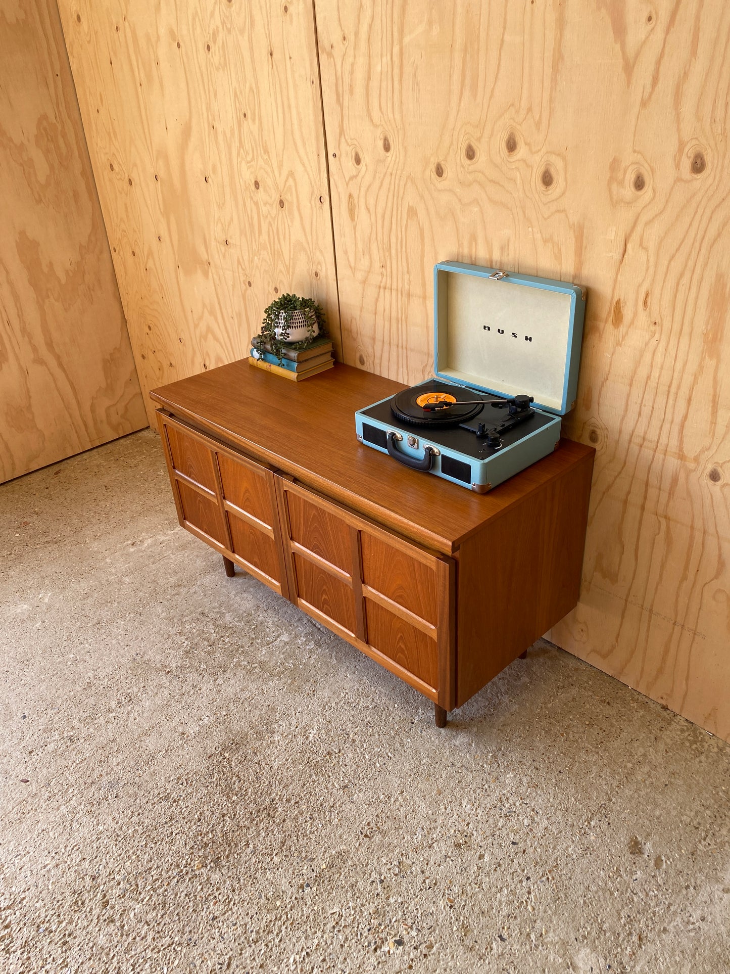 Retro Vintage Mid Century Sideboard by British makers Nathan Furniture