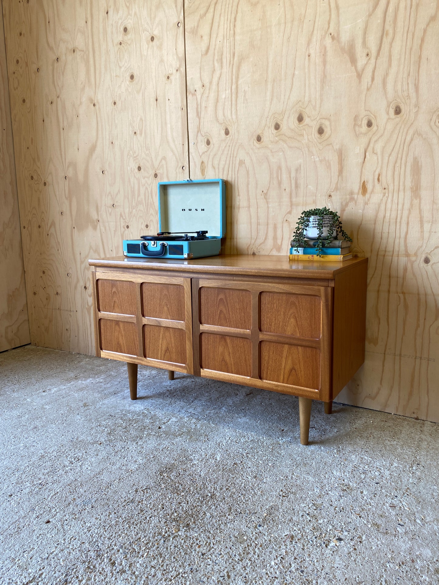 Mid Century Vintage Sideboard by British makers Nathan