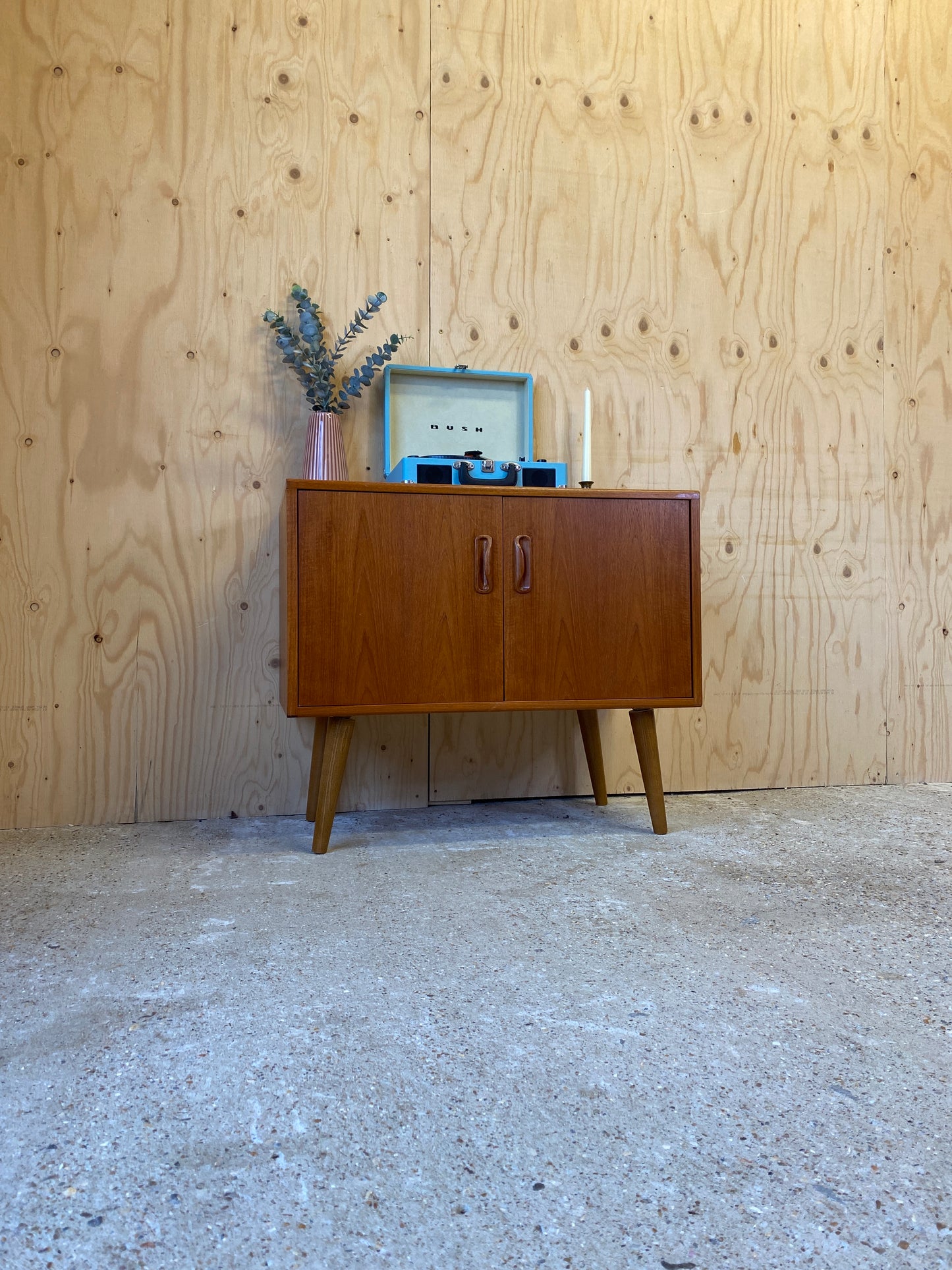 Mid Century Retro Vintage GPlan Fresco Sideboard on Wooden Tapered Legs