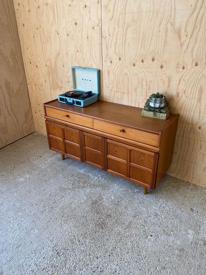 Retro Vintage Mid Century Sideboard by British makers Nathan