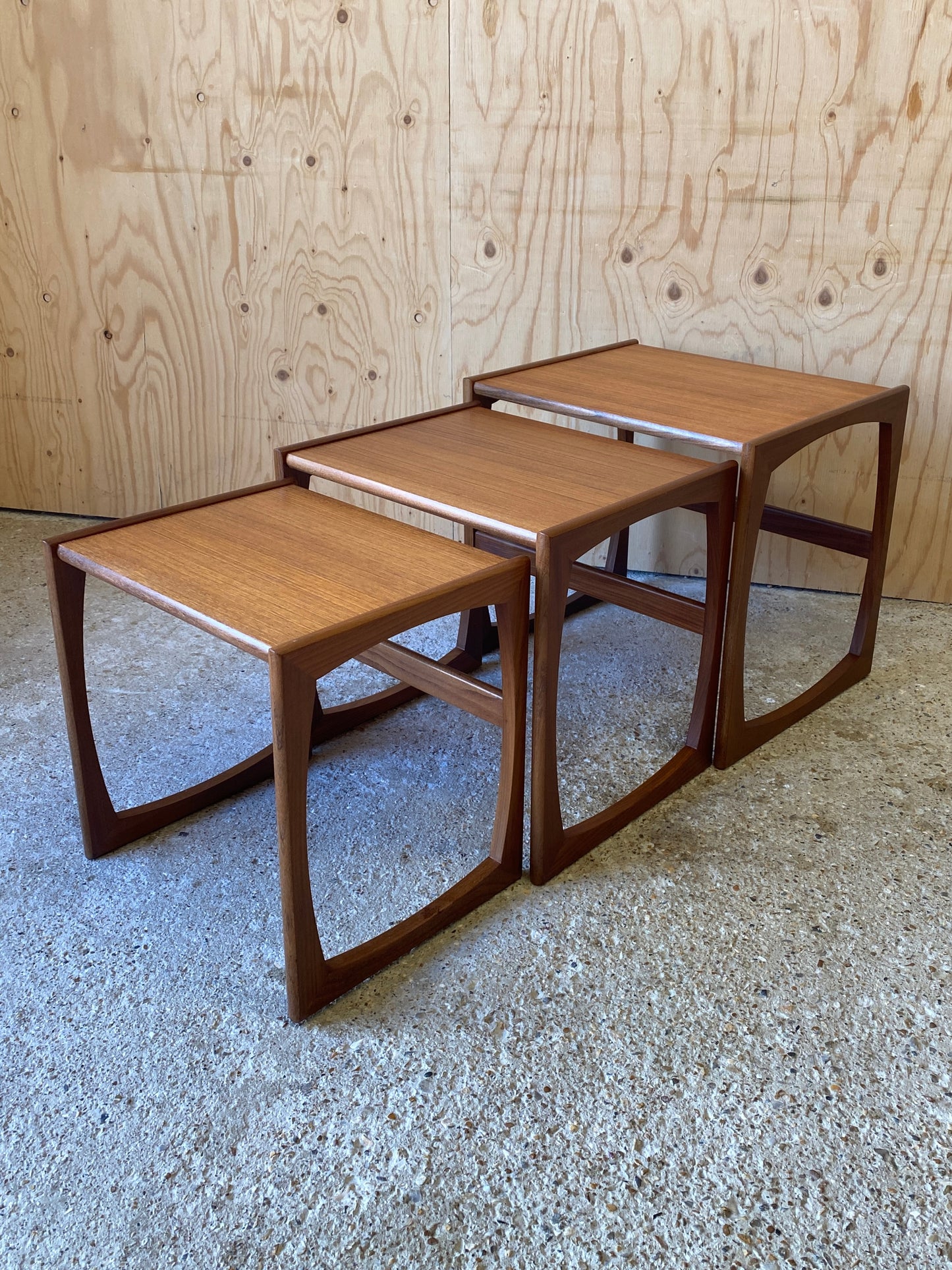 GPlan Quadrille Nest of Tables