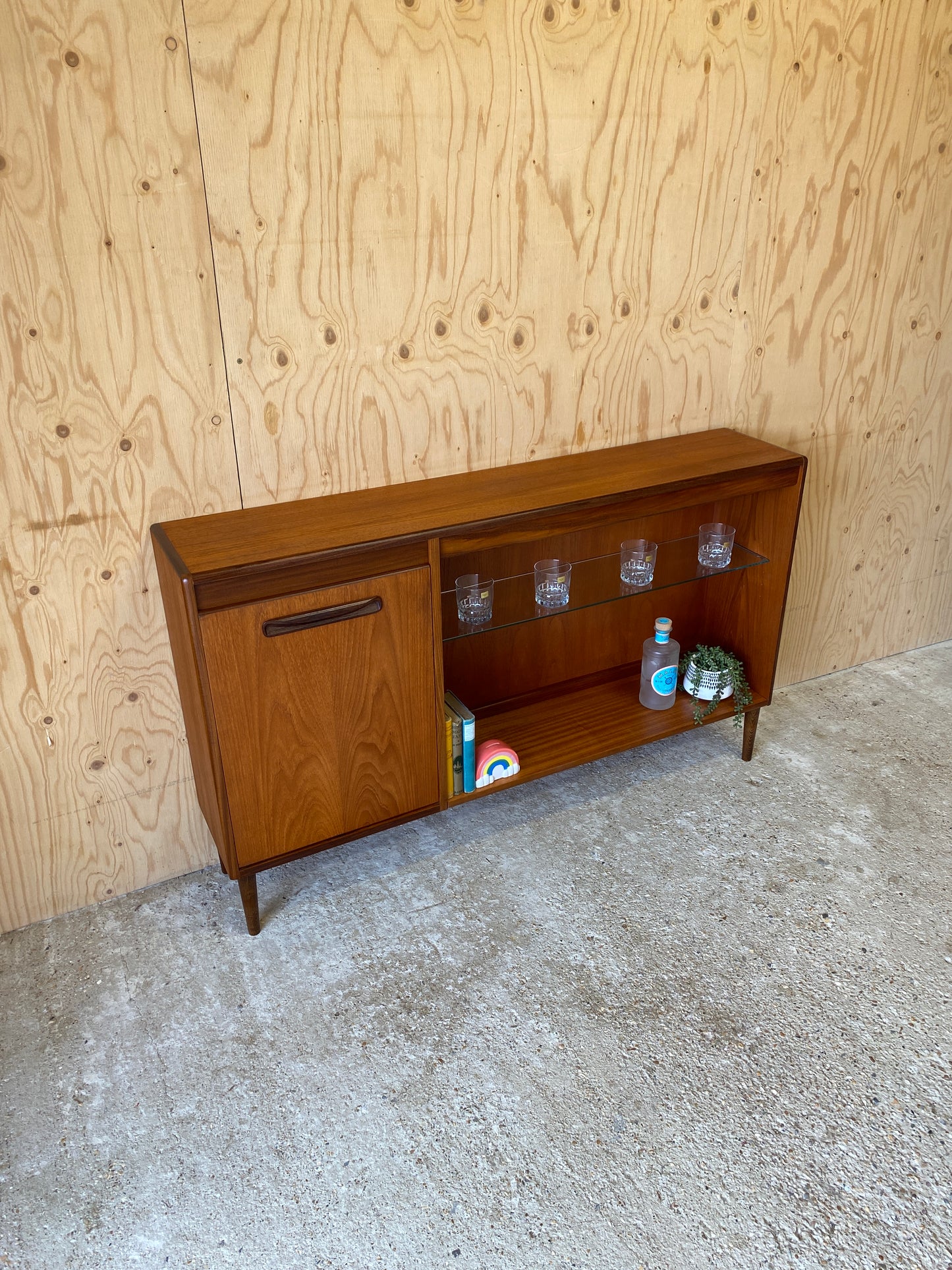 Retro GPlan Fresco Drinks Cabinet