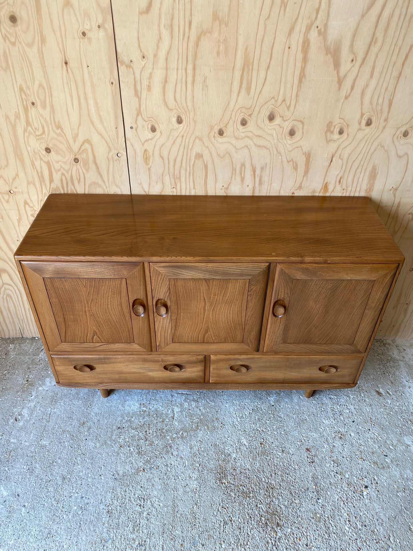 Vintage Mid Century Sideboard by British makers Ercol