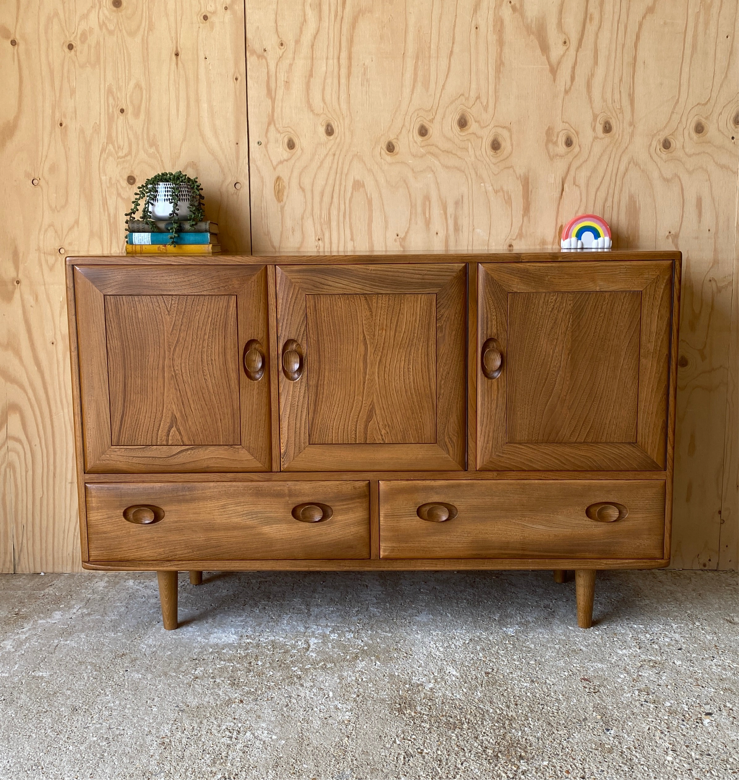 Vintage Mid Century Sideboard by British makers Ercol