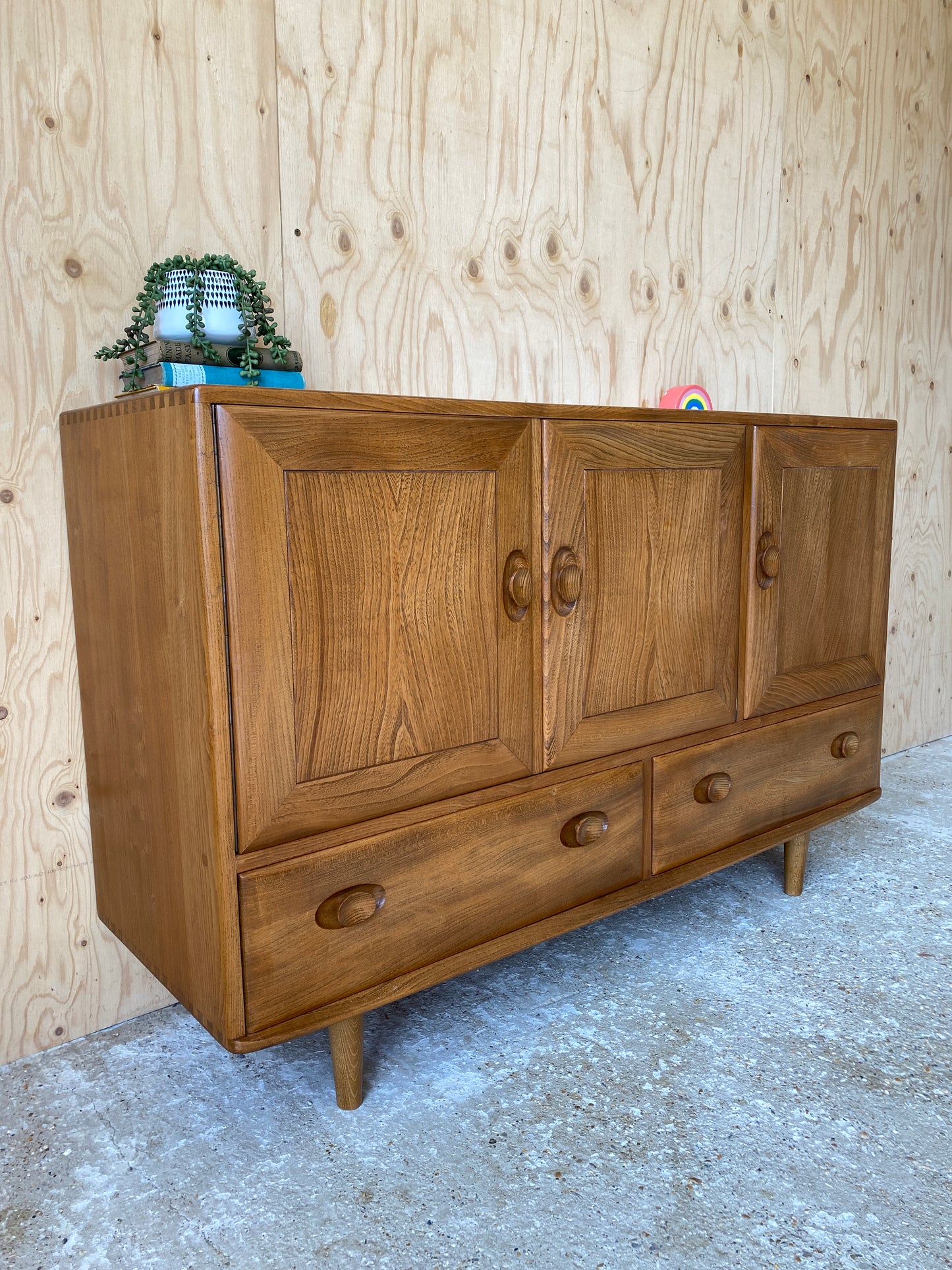 Vintage Mid Century Sideboard by British makers Ercol