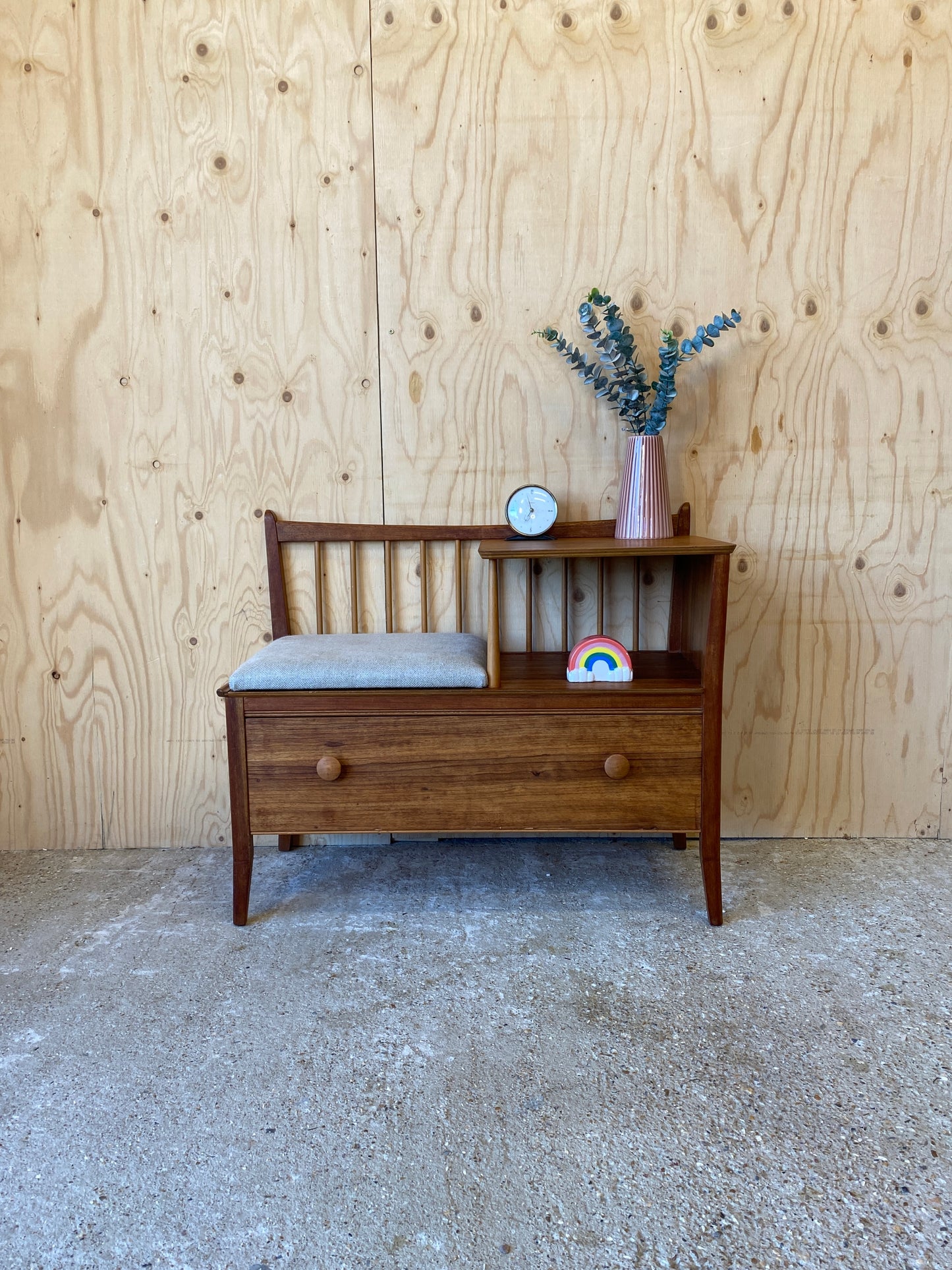 Retro Vintage Telephone Seat by British makers Chippy Heath