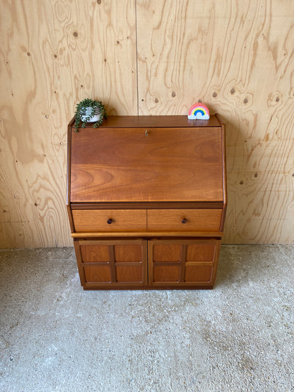 Retro Vintage Mid Century Bureau by British makers Nathan