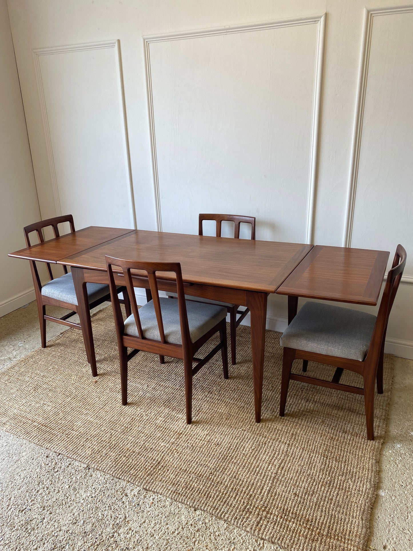A Younger Extending Dining Table & Four Chairs