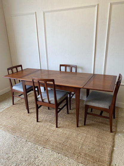 A Younger Extending Dining Table & Four Chairs