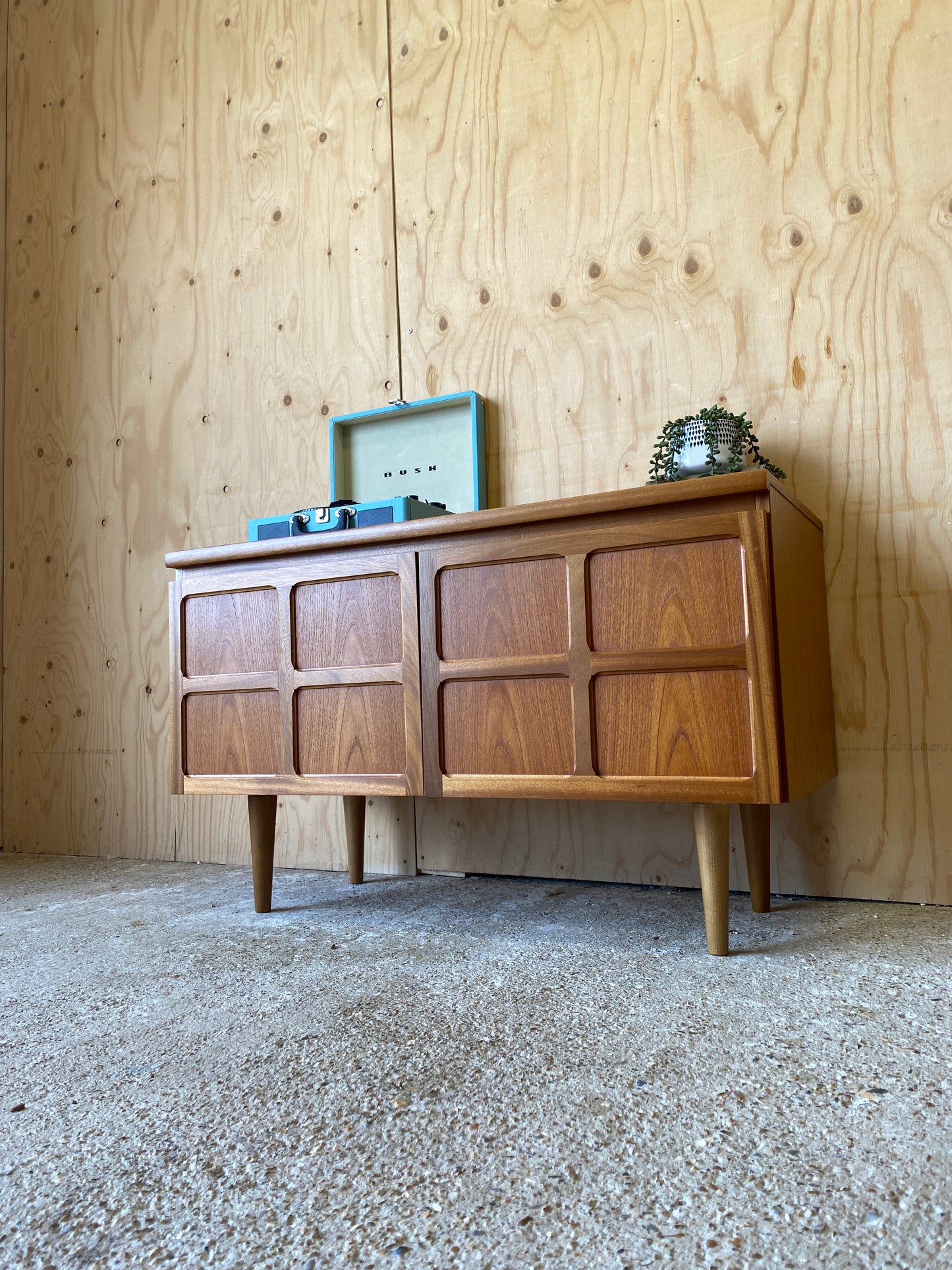 Mid Century Vintage Sideboard by British makers Nathan