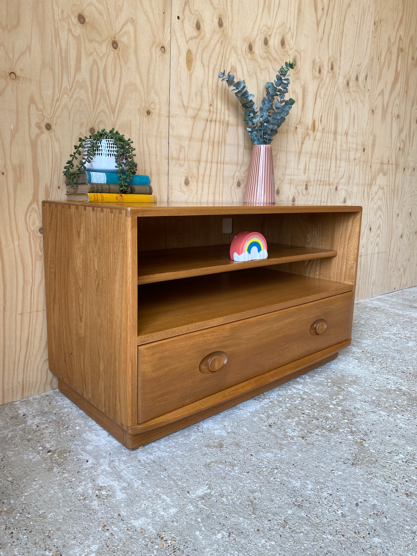 Retro Ercol TV Stand