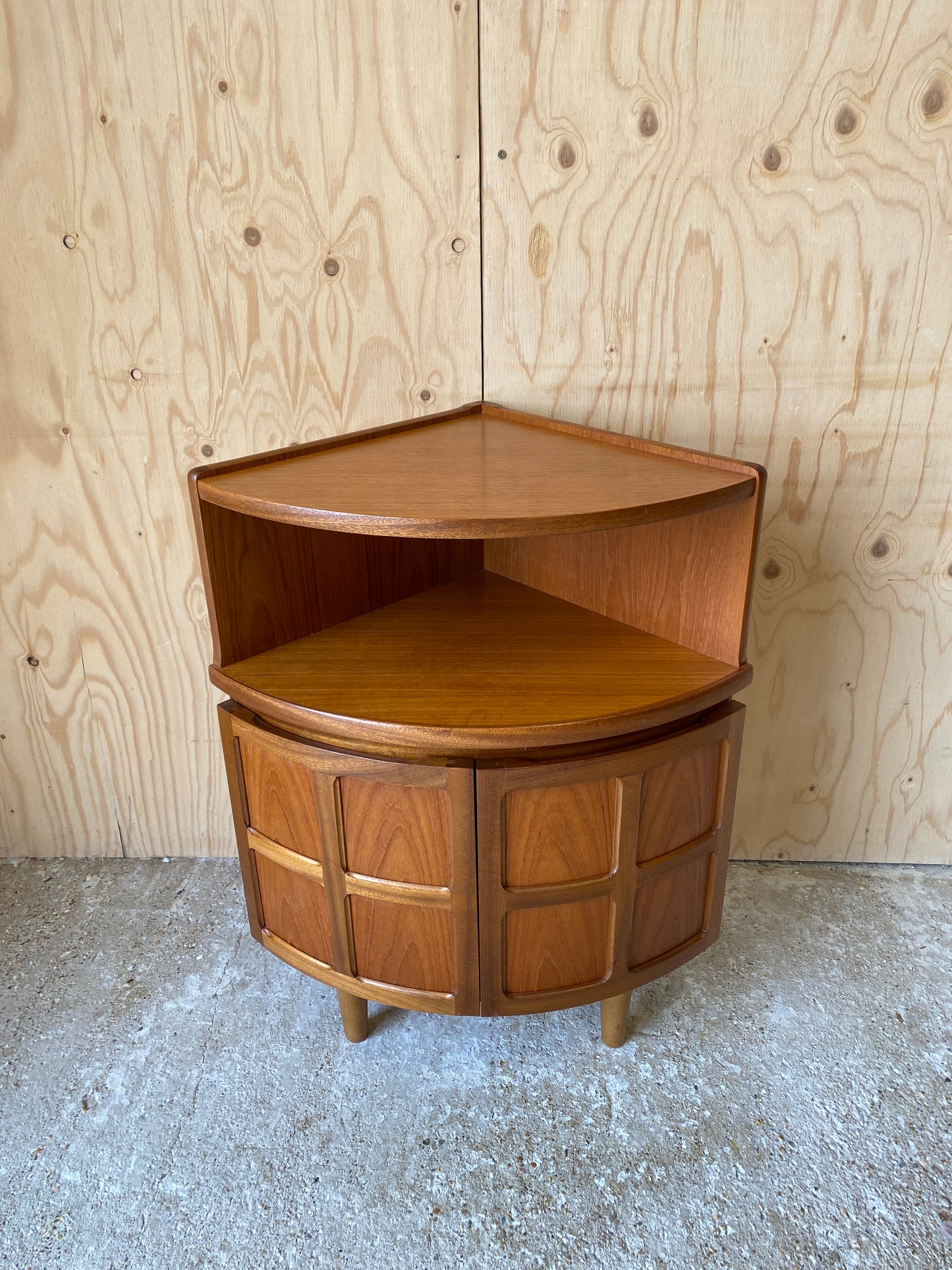Retro Vintage Mid Century Cabinet by British makers Nathan Furniture