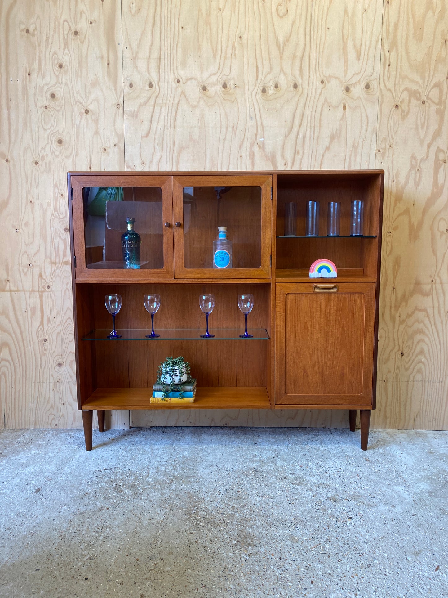 Vintage GPlan Fresco Drinks Cabinet