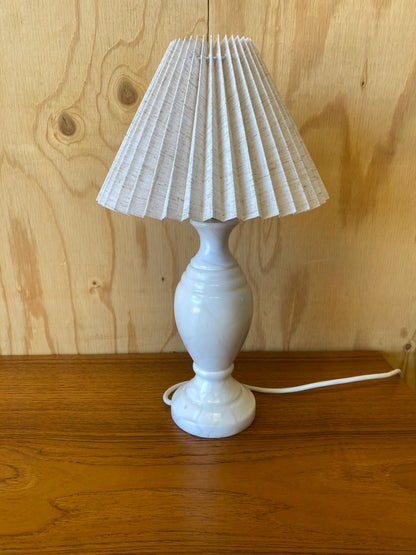 White Marble Lamp