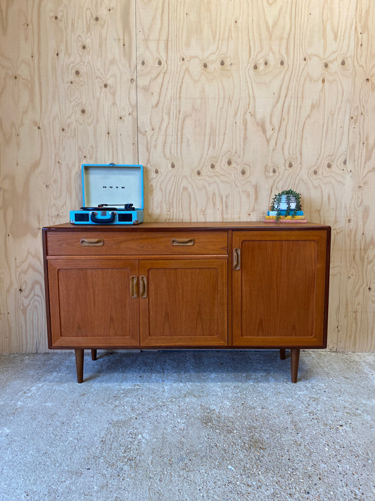 Mid Century Retro Vintage GPlan Fresco Sideboard on Wooden Tapered Legs