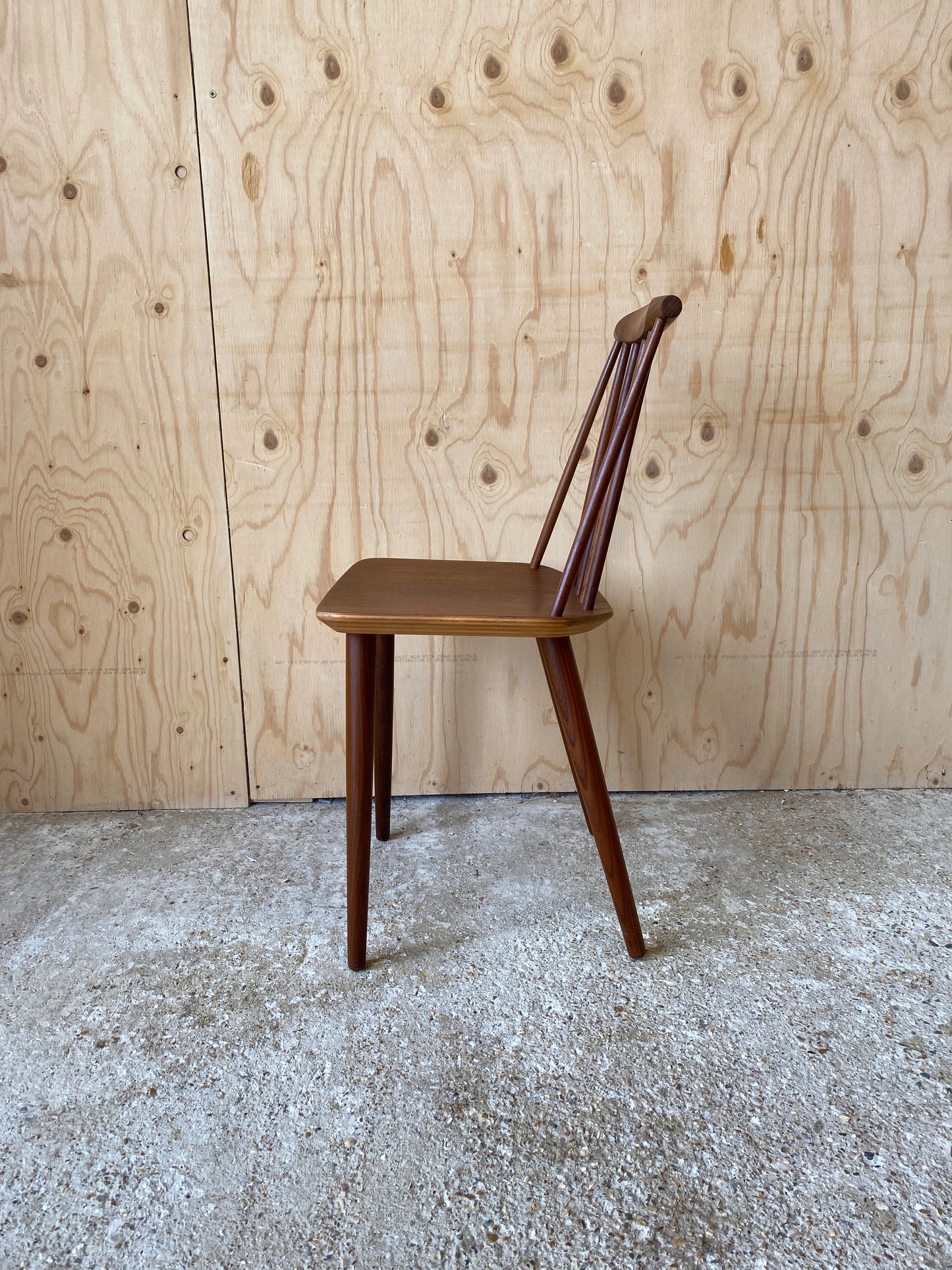 Danish J77 Chair Designed by Folke Pålsson for Domino Mobler