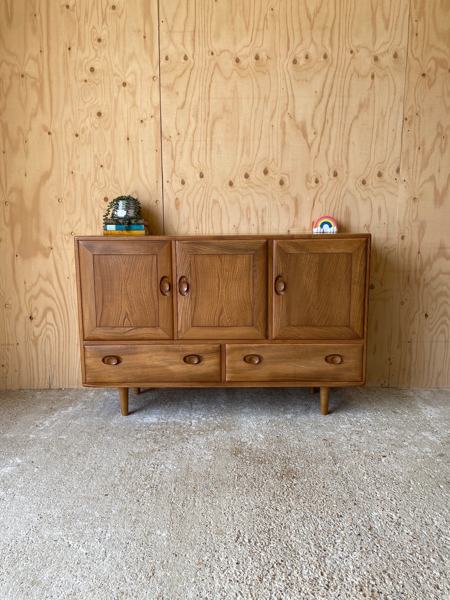 Vintage Mid Century Sideboard by British makers Ercol