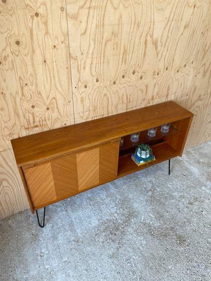 Vintage GPlan Chevron Sideboard