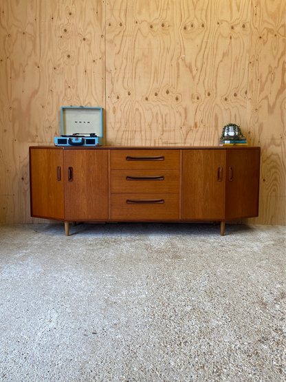 Vintage GPlan Hex Sideboard