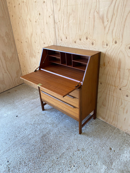 Mid Century Vintage Danish Style Bureau