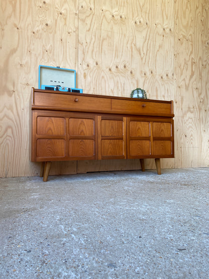 Retro Vintage Mid Century Sideboard by British makers Nathan