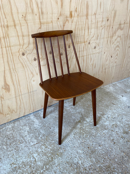 Danish J77 Chair Designed by Folke Pålsson for Domino Mobler