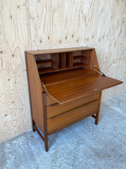 Mid Century Vintage Danish Style Bureau