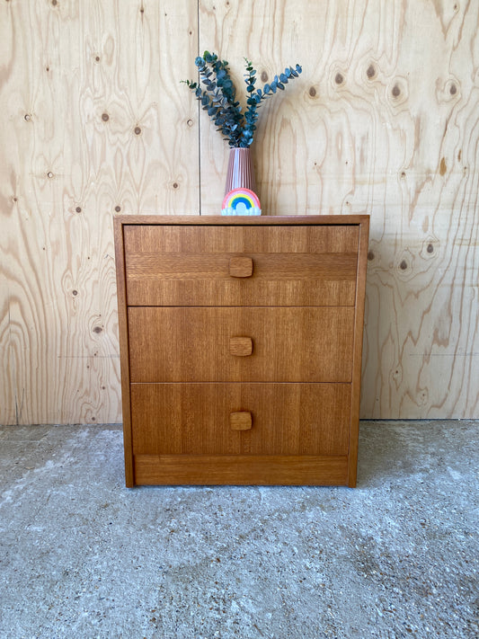 Retro Vintage Chest of Drawers by British makers Gibb