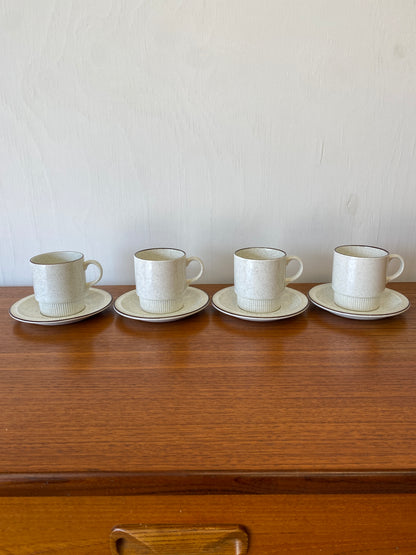 Poole Pottery Parkstone Cups & Saucers