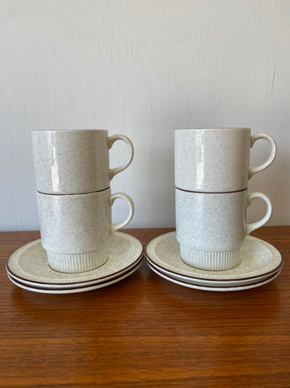 Poole Pottery Parkstone Cups & Saucers