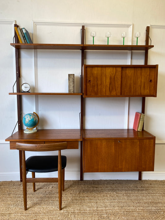 Vintage Danish PS Shelving System