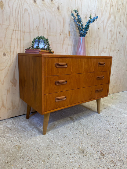 GPlan Chest of Drawers on Wooden Tapered Legs