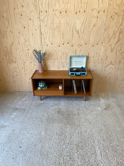 Retro Sideboard with Vinyl Dividers