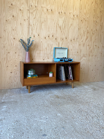 Retro Sideboard with Vinyl Dividers