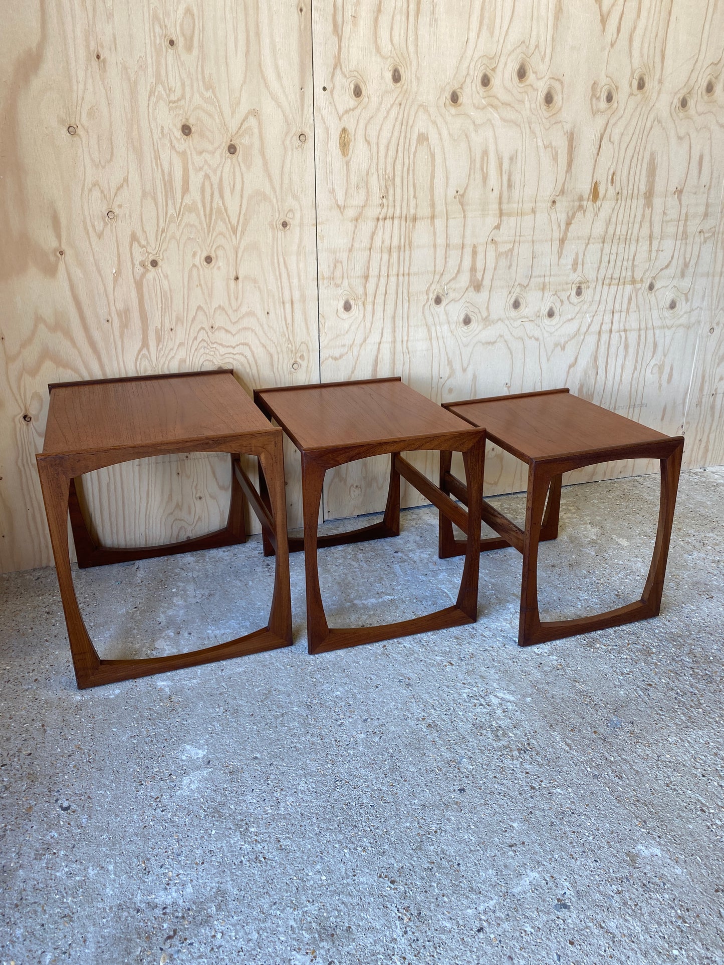 GPlan Quadrille Nest of Tables