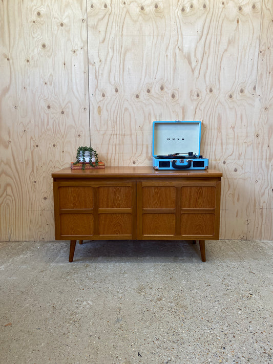 Nathan Squares Sideboard on Wooden Tapered Legs