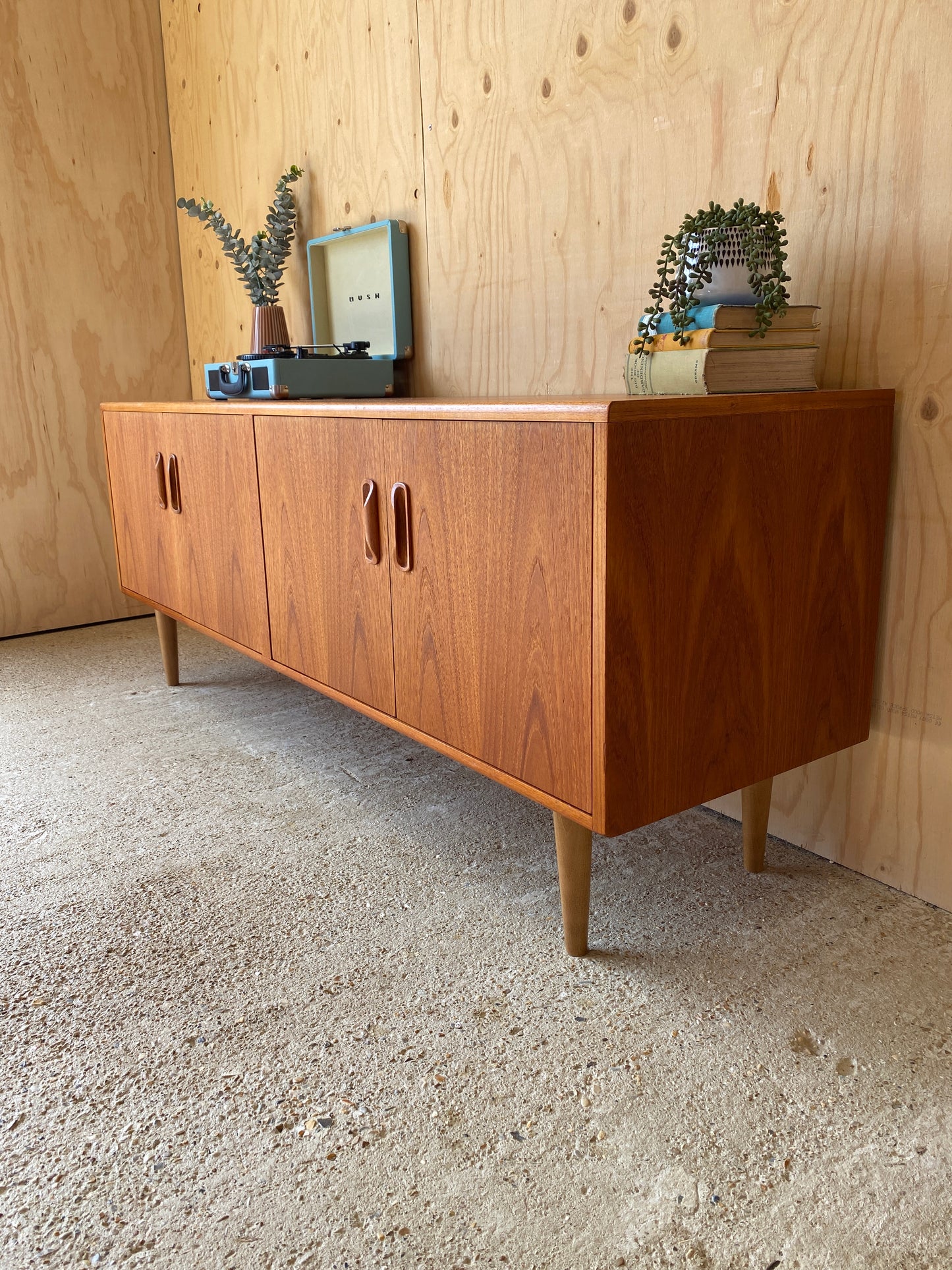 GPlan Fresco Sideboard on Wooden Tapered Legs