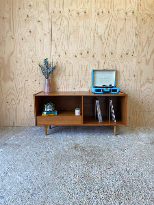 Retro Sideboard with Vinyl Dividers