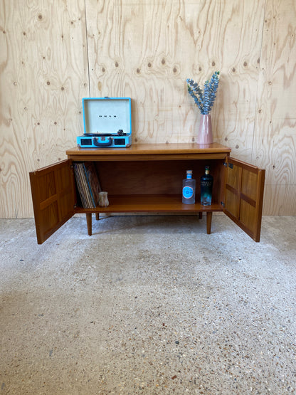 Nathan Squares Sideboard on Wooden Tapered Legs