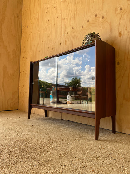 A.Younger Glass Door Drinks Cabinet