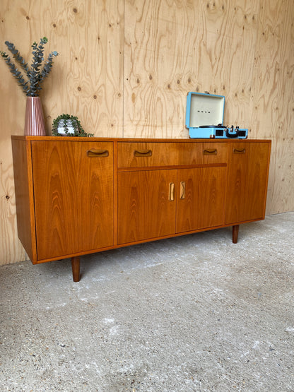 GPlan Fresco Sideboard on Wooden Tapered Legs