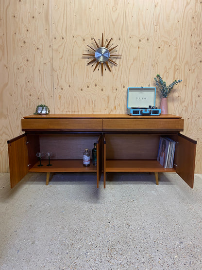 GPlan Montage Sideboard on Wooden Tapered Legs