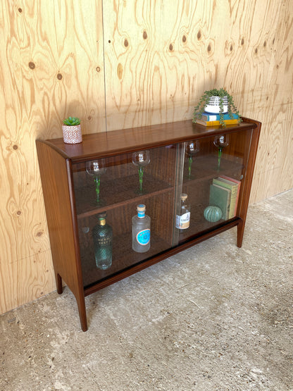 A.Younger Glass Door Drinks Cabinet