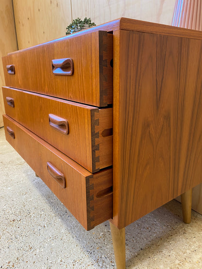 GPlan Chest of Drawers on Wooden Tapered Legs