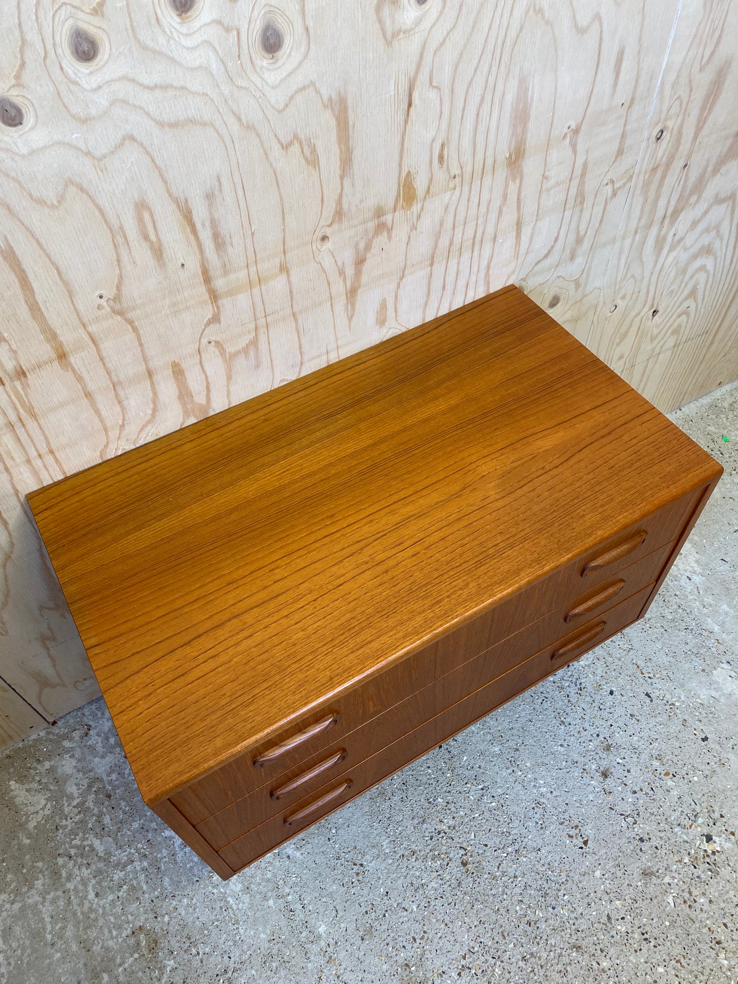 GPlan Chest of Drawers on Wooden Tapered Legs