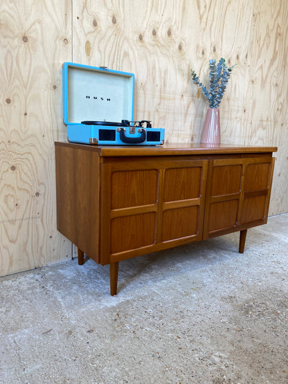 Nathan Squares Sideboard on Wooden Tapered Legs